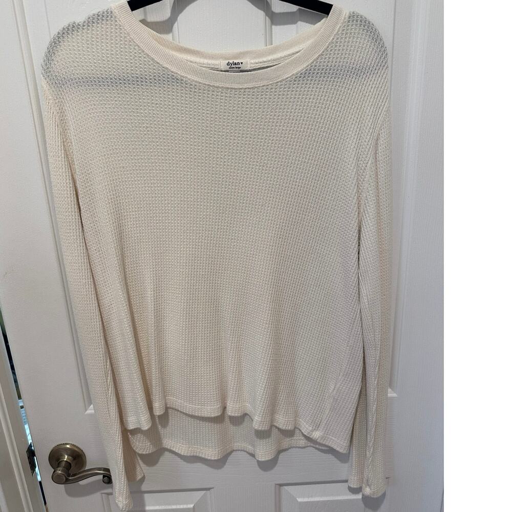 Dylan Waffle Knit Sweater sz XL